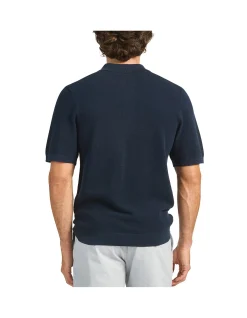 Riley Knit Polo Premium Textured Stitch