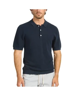Riley Knit Polo Premium Textured Stitch
