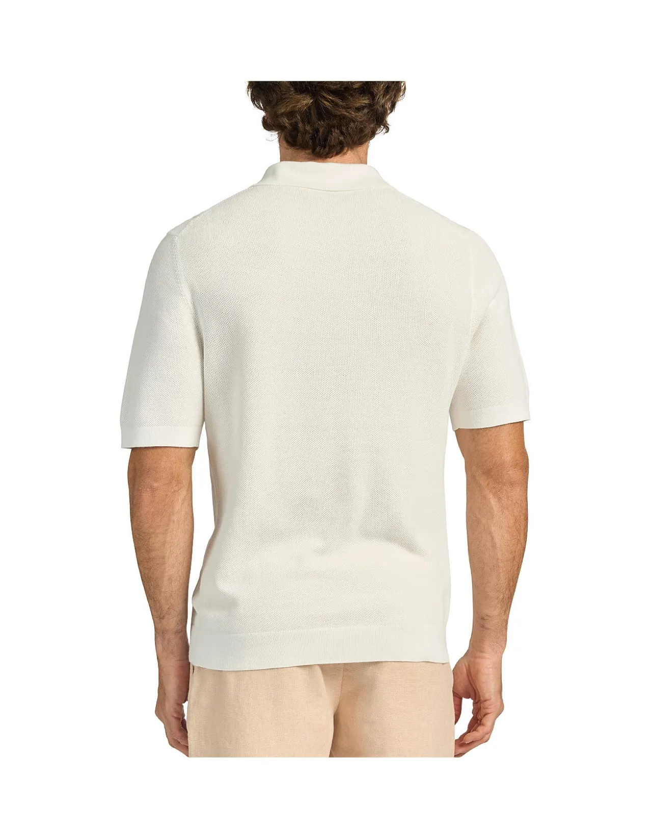 Riley Knit Polo Premium Textured Stitch