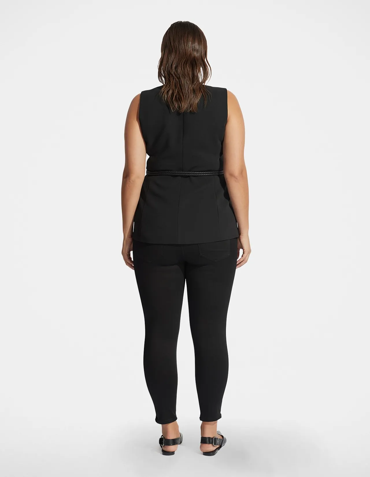 Riley Mid Rise Crop Super Skinny Jeans