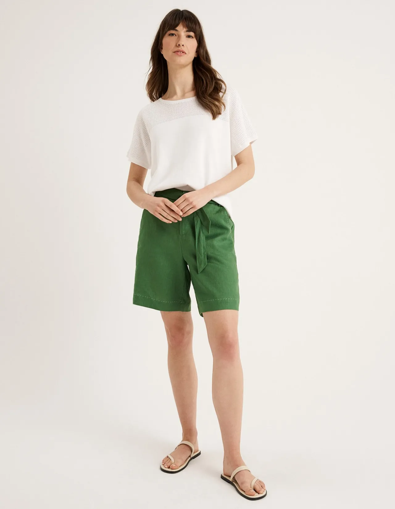 RIVIERA LINEN SHORT