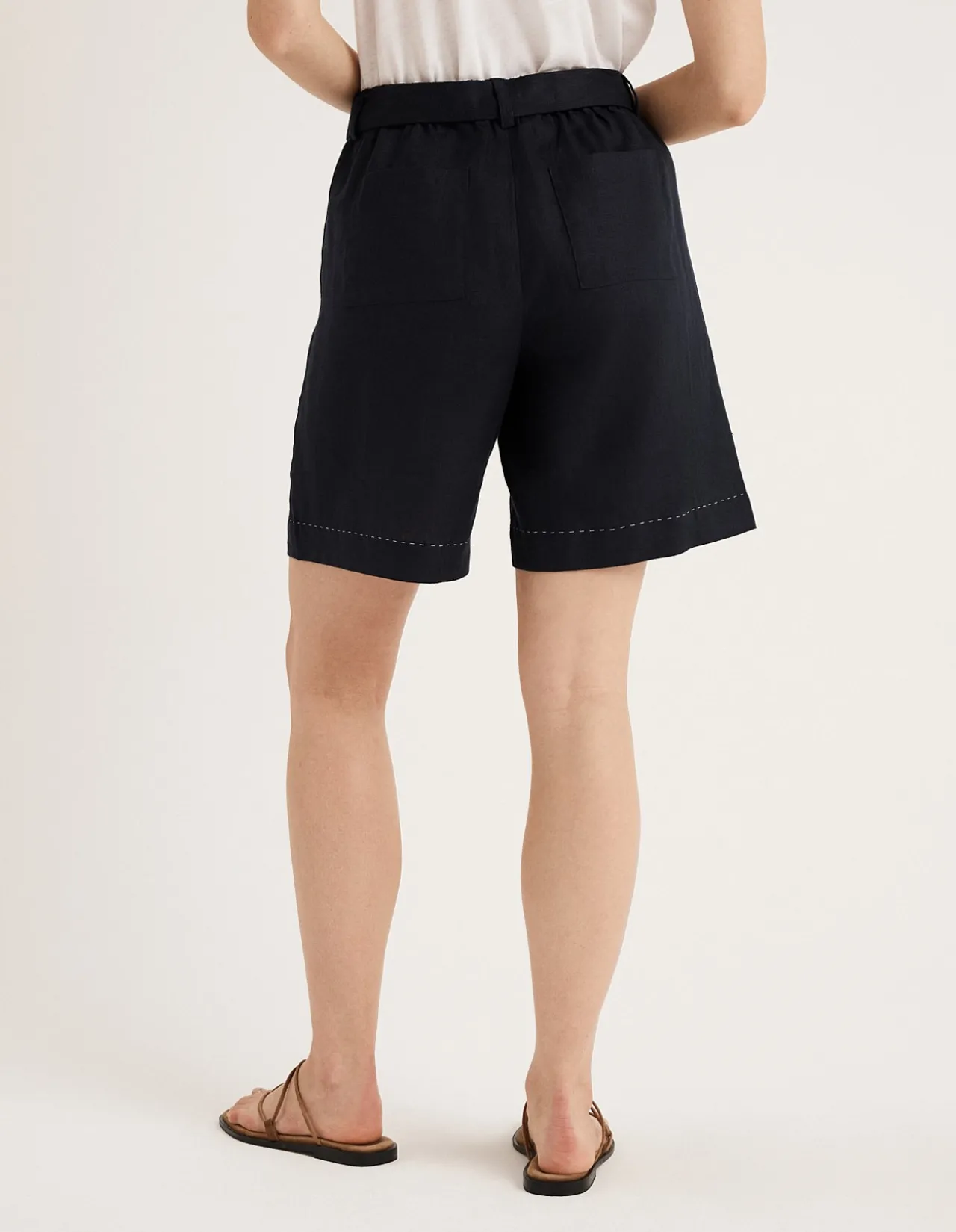 RIVIERA LINEN SHORT