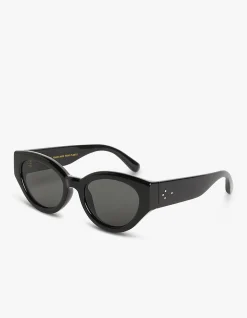 ROM BLACK SUNGLASSES POLARISED GREY LENS