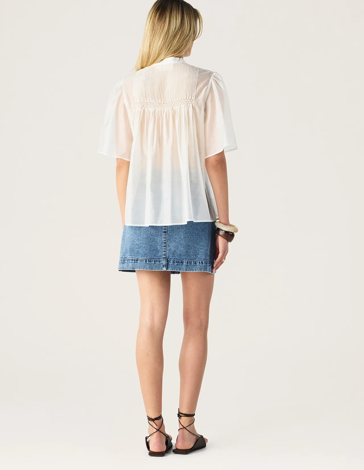 ROMY SHORT SLEEVE BLOUSE