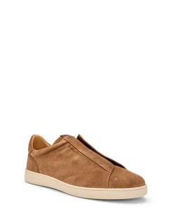 Romy Suede Slip On Low Top Sneakers