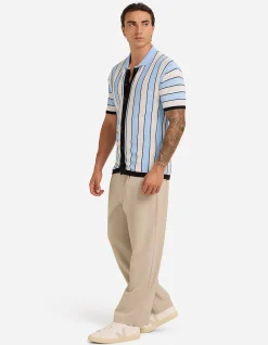 RONALDO COLLARED KNIT TOP