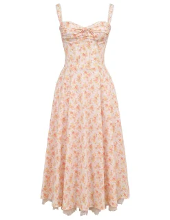 ROSALEE LONG MIDI DRESS