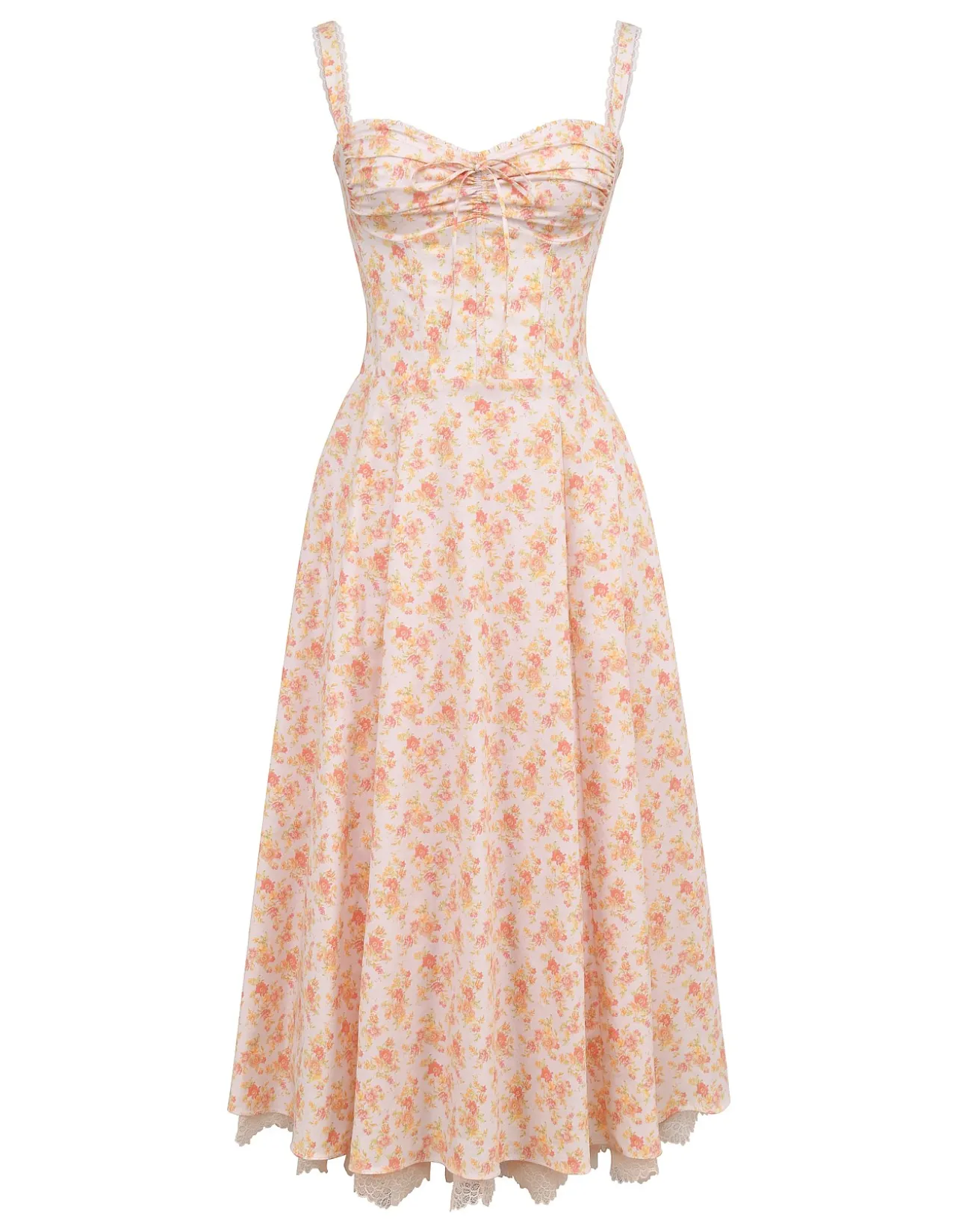 ROSALEE LONG MIDI DRESS