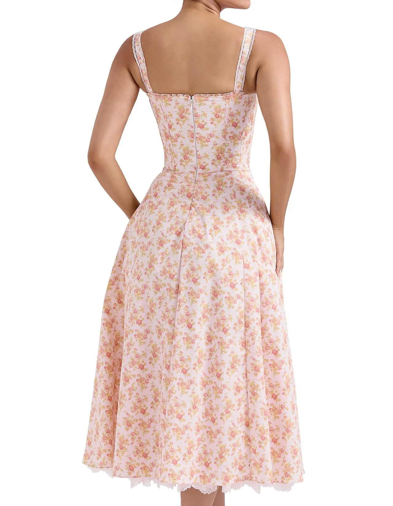 ROSALEE LONG MIDI DRESS
