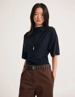 ROSIE STRETCH JERSEY TOP