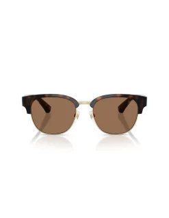 Round DARK HAVANA DARK BROWN Sunglasses