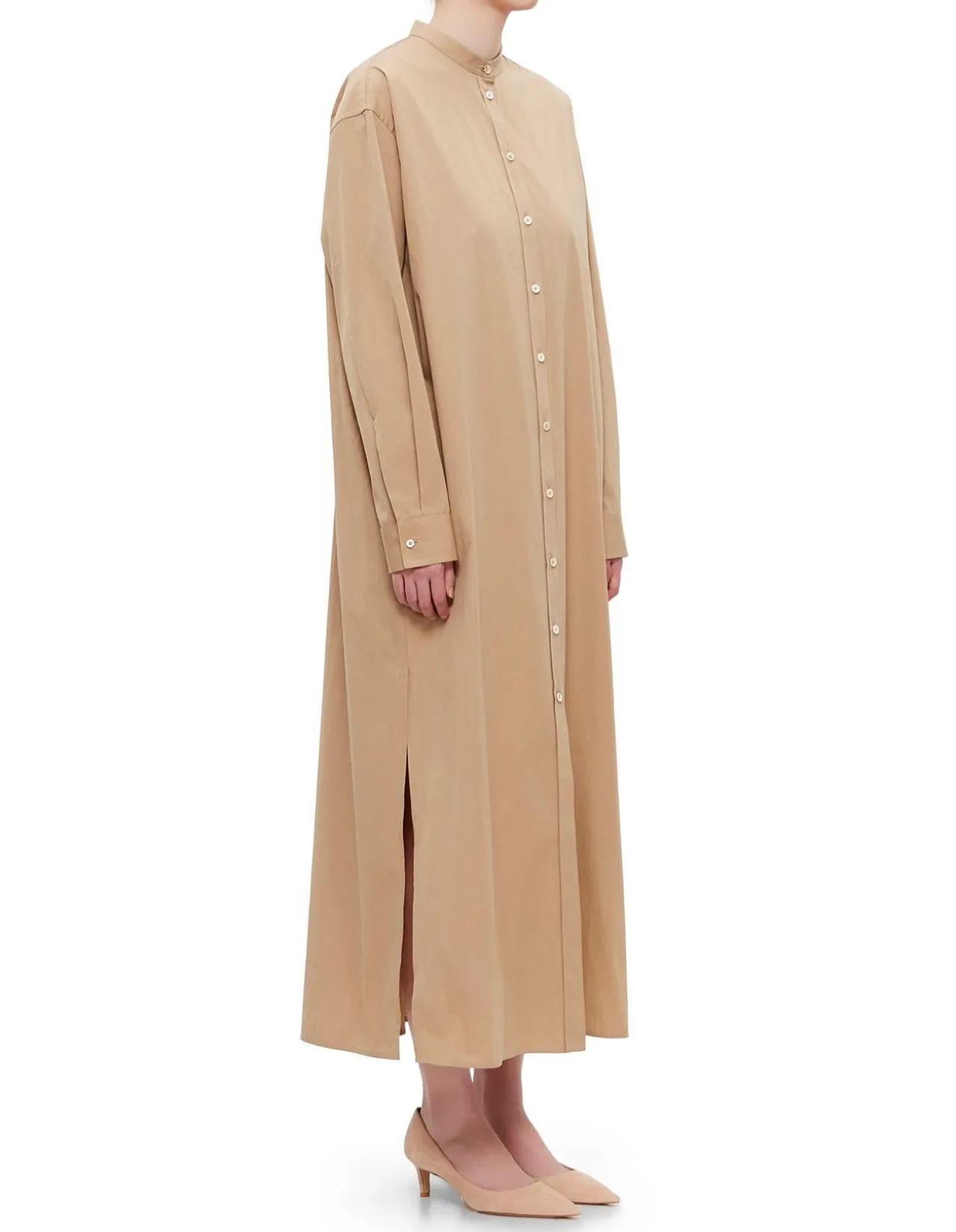 Round Neck Long Sleeve Dress