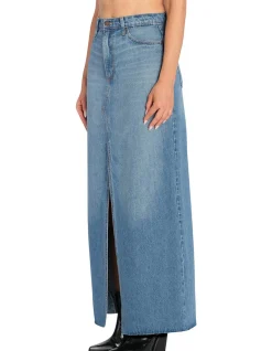 Roxanne Denim Maxi Skirt