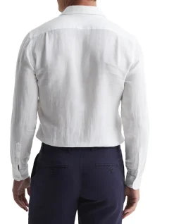 RUBAN-LONG SLEEVE LINEN SHIRT