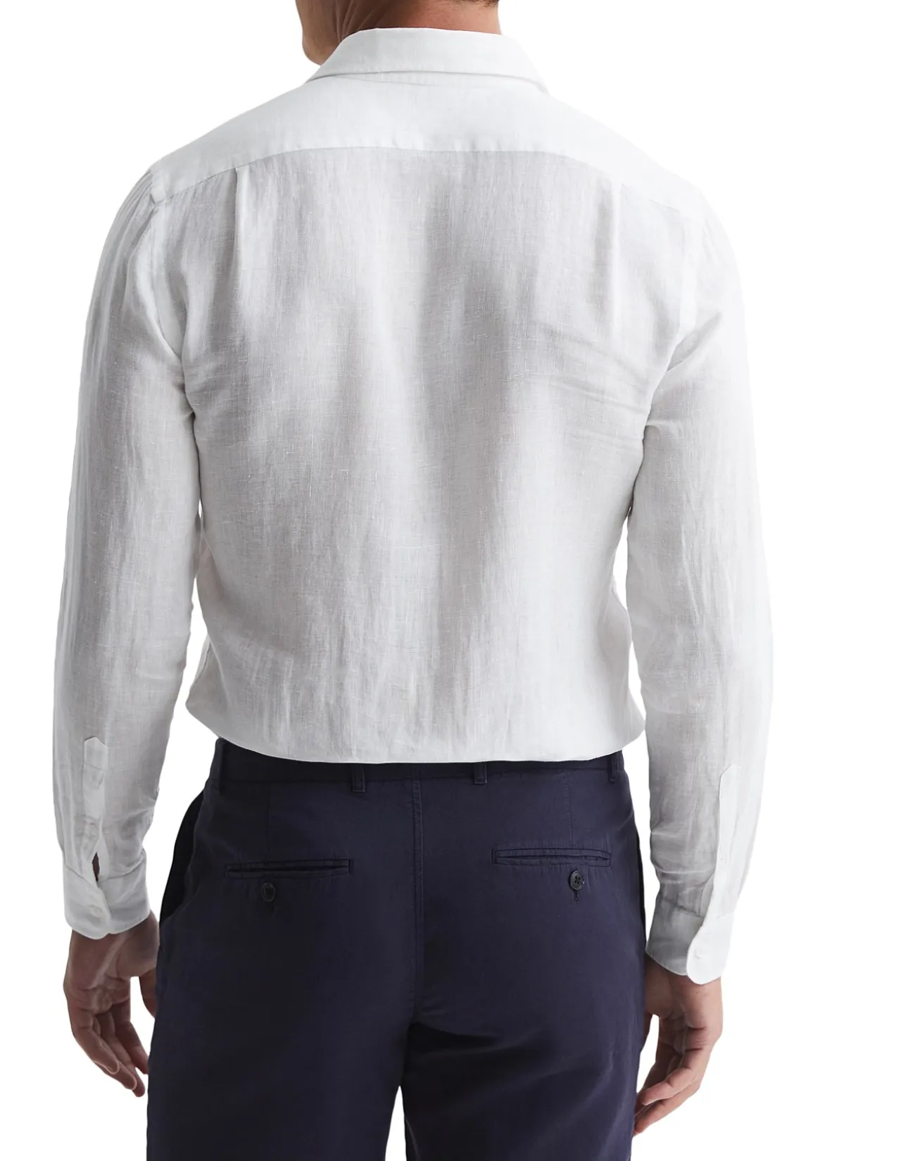 RUBAN-LONG SLEEVE LINEN SHIRT