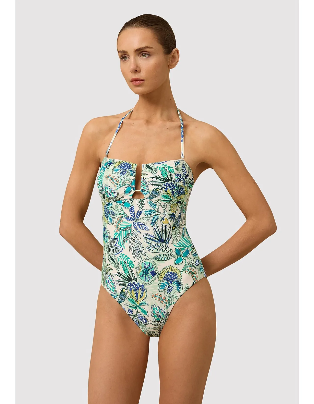 Ruched U Wire Bandeau