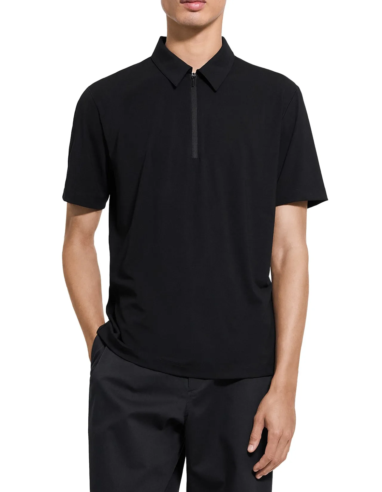 Ryder Quarter-Zip Polo in Relay Jersey