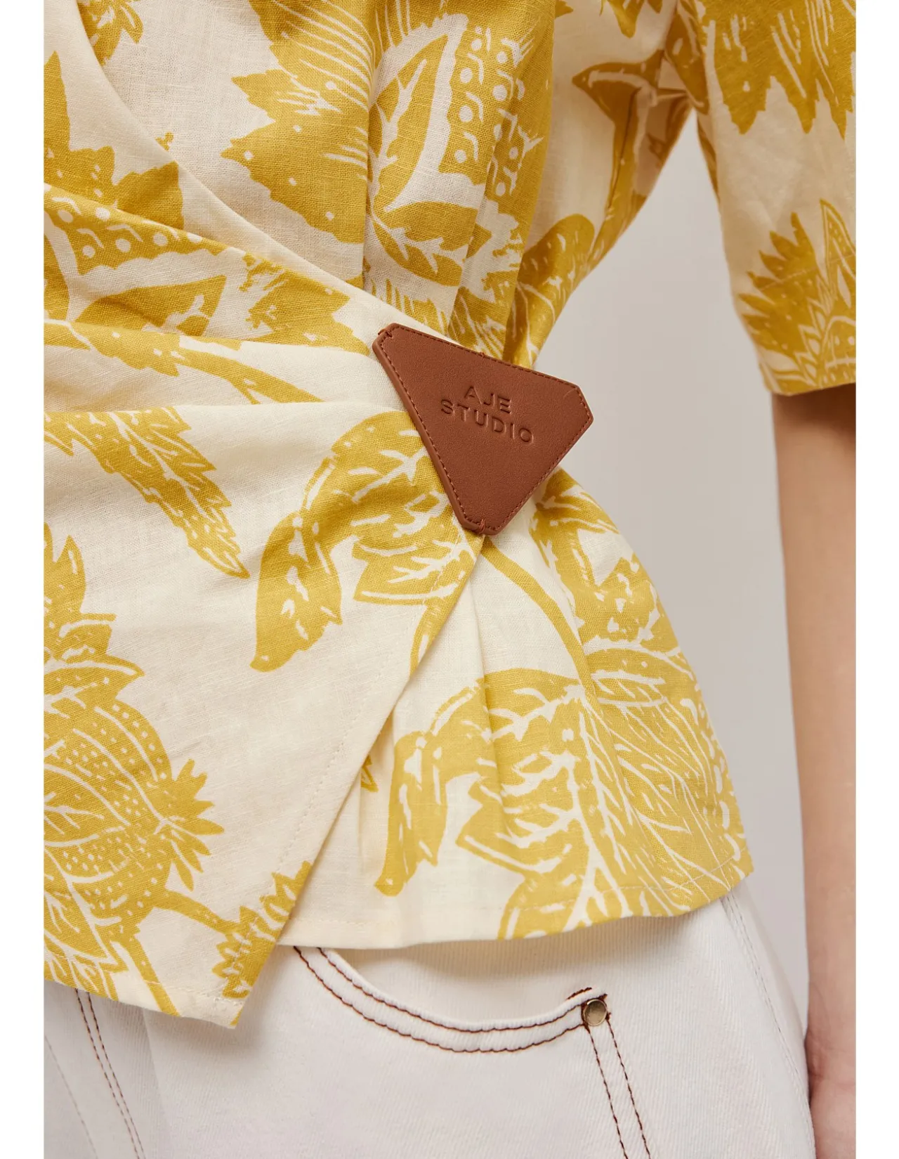 SABLE WRAP SHIRT