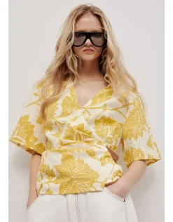 SABLE WRAP SHIRT