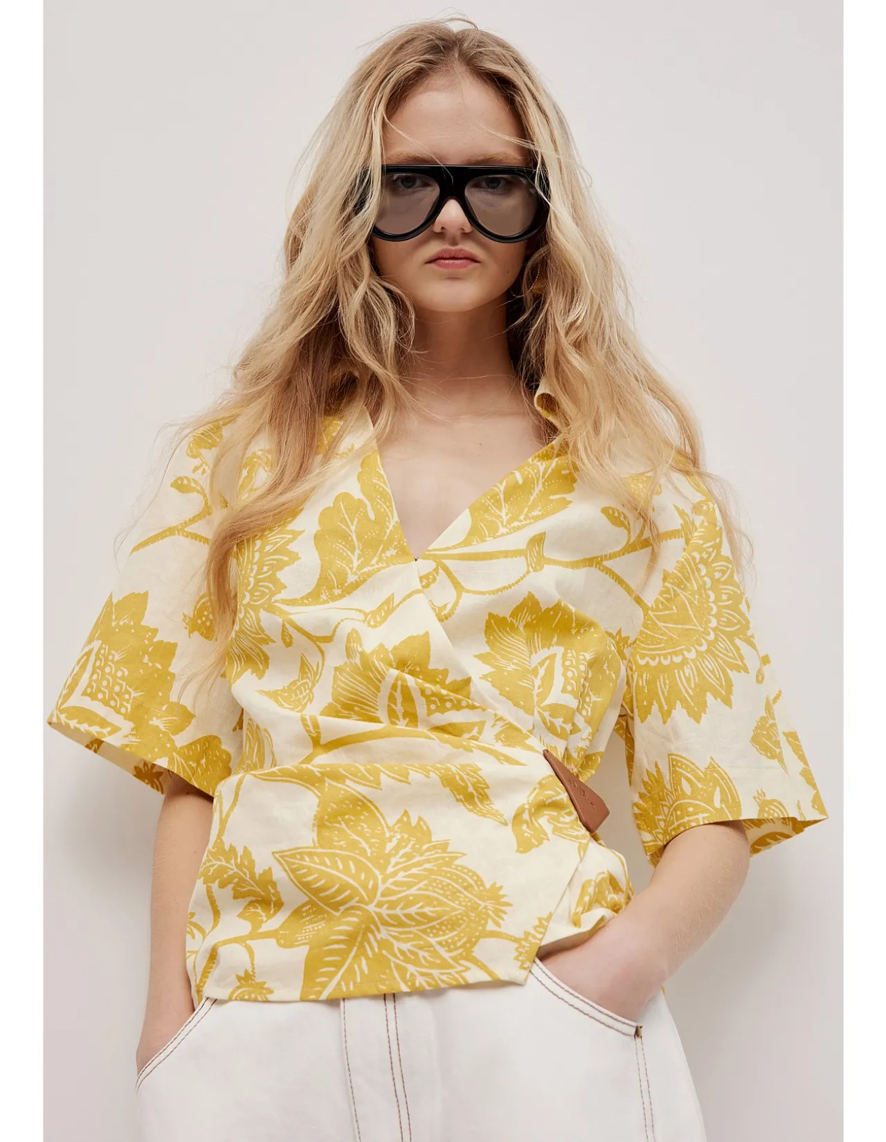 SABLE WRAP SHIRT