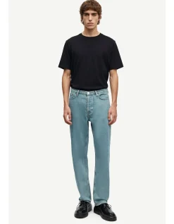Saeddie Loose Organic Cotton Straight Leg Jeans