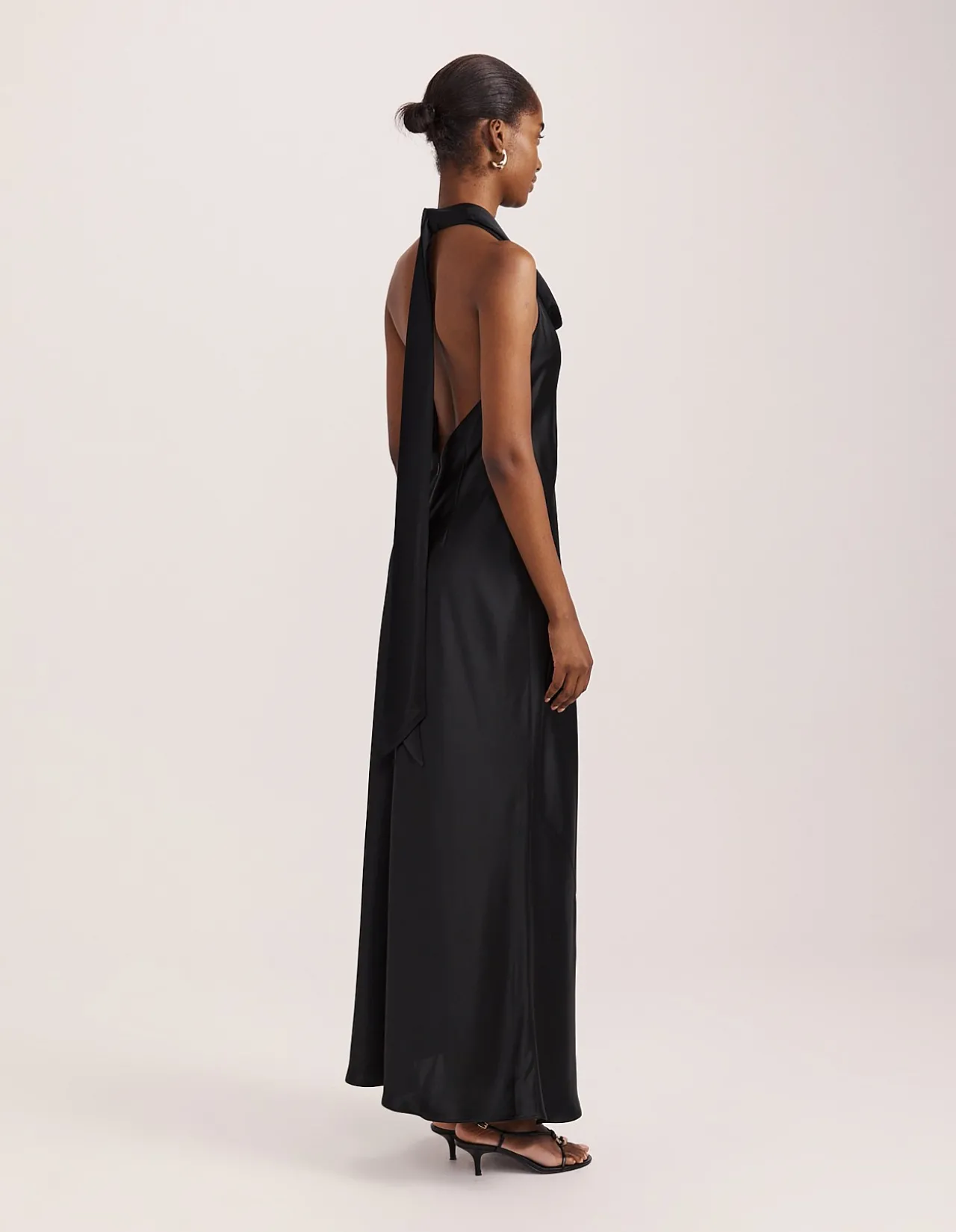 SALLEE MAXI HALTER DRESS