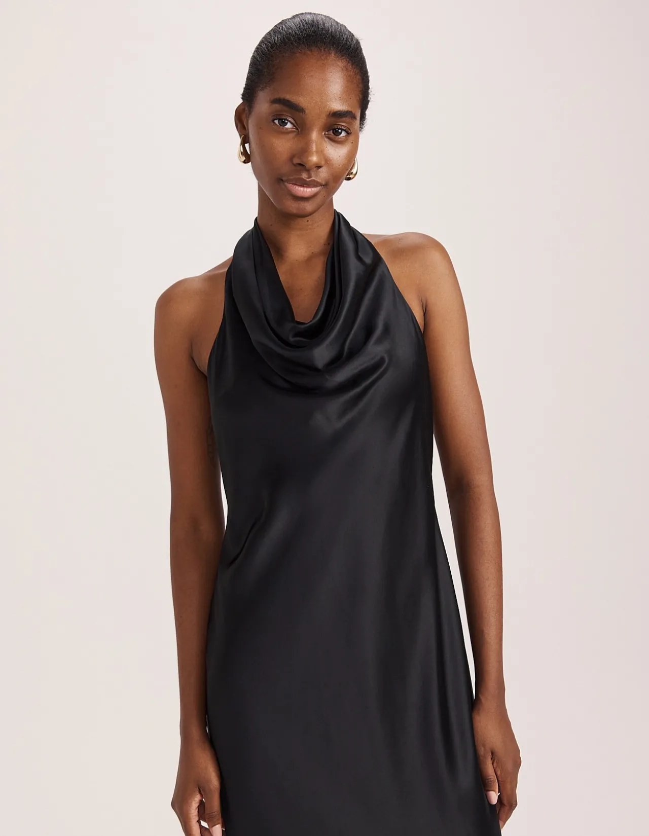 SALLEE MAXI HALTER DRESS