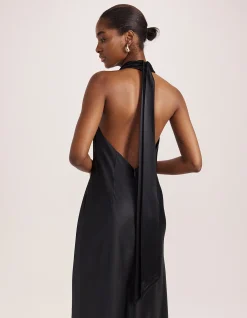 SALLEE MAXI HALTER DRESS