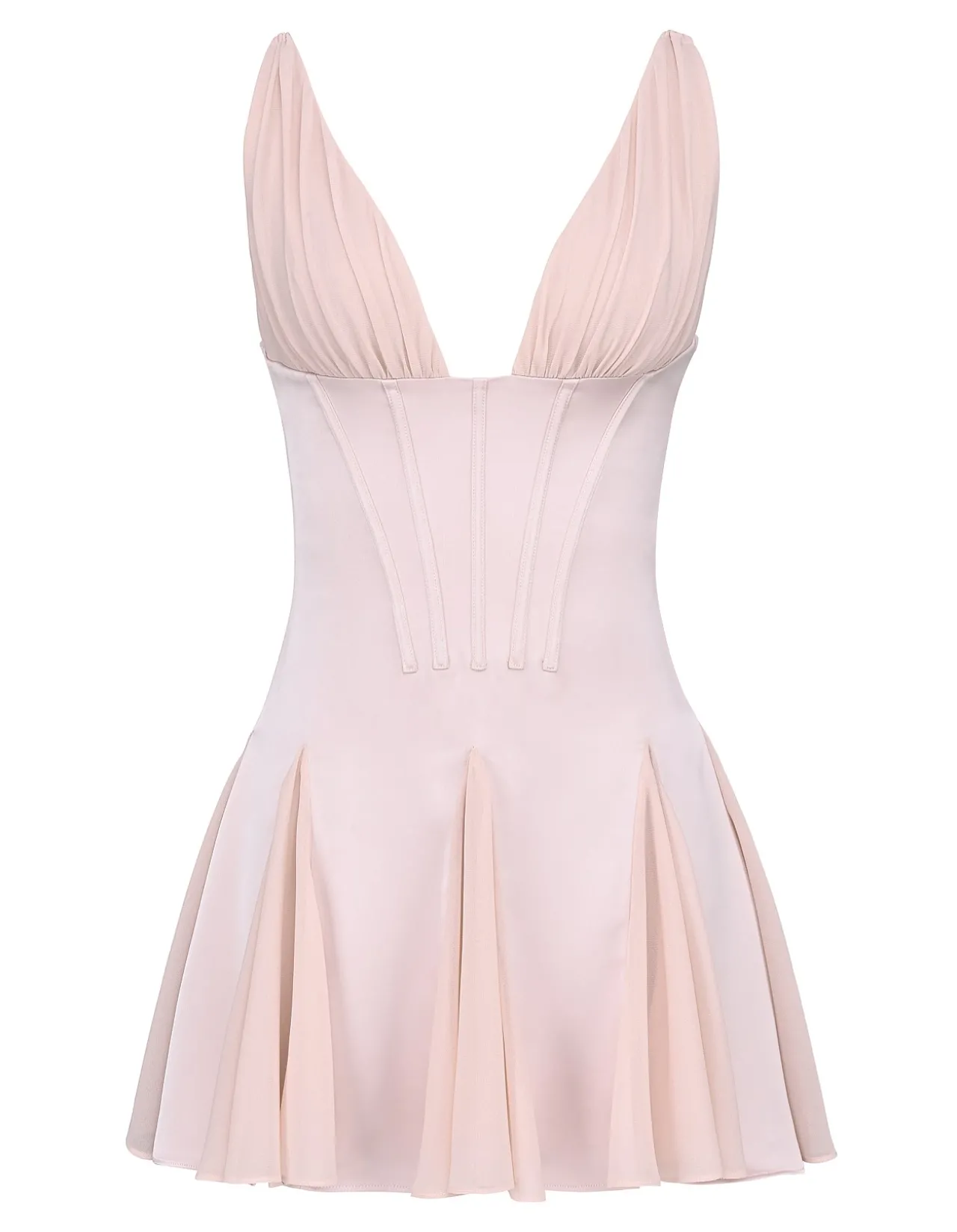 SAMIDA SATIN MINI DRESS