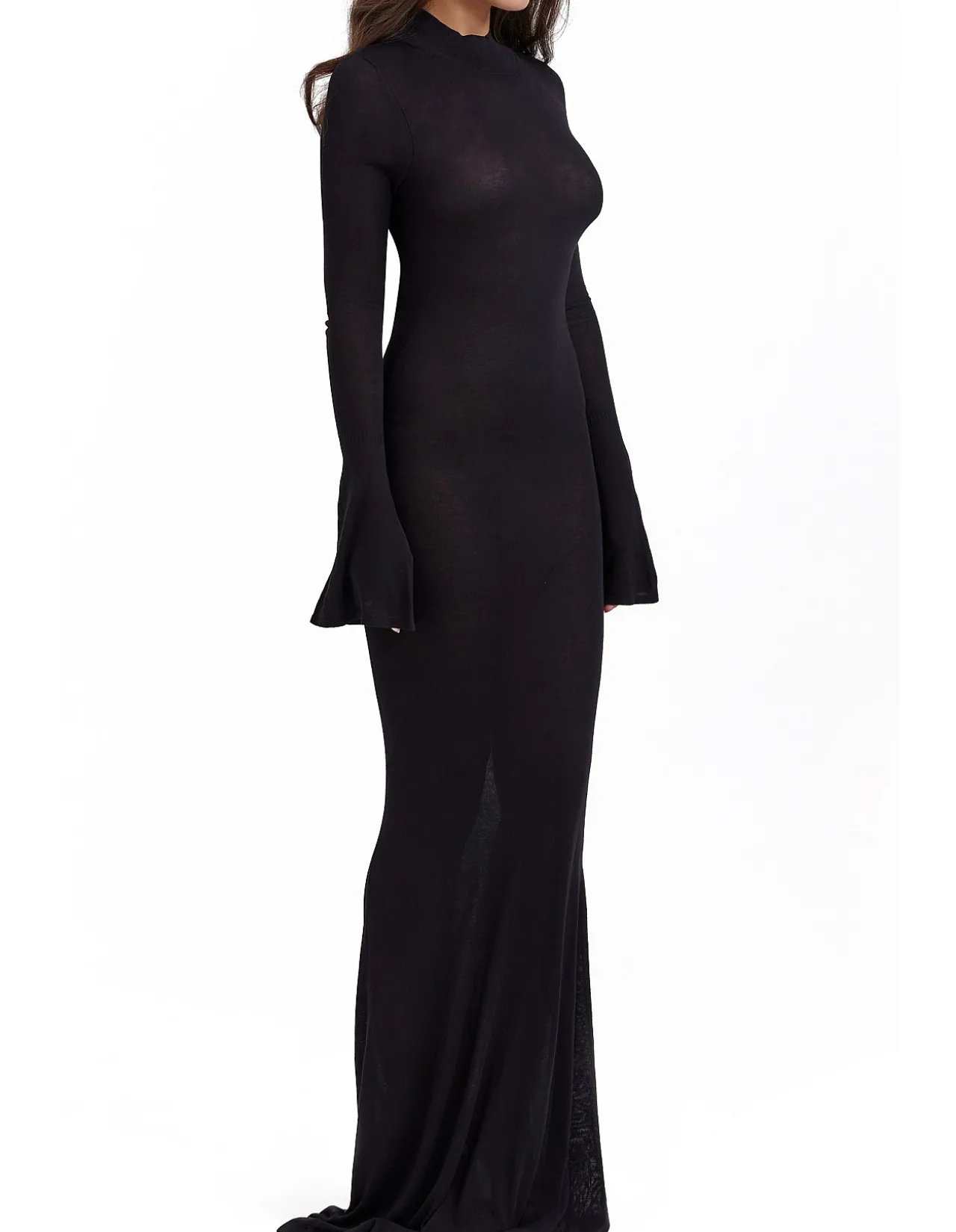 Sancha Backless Knit Maxi Dress