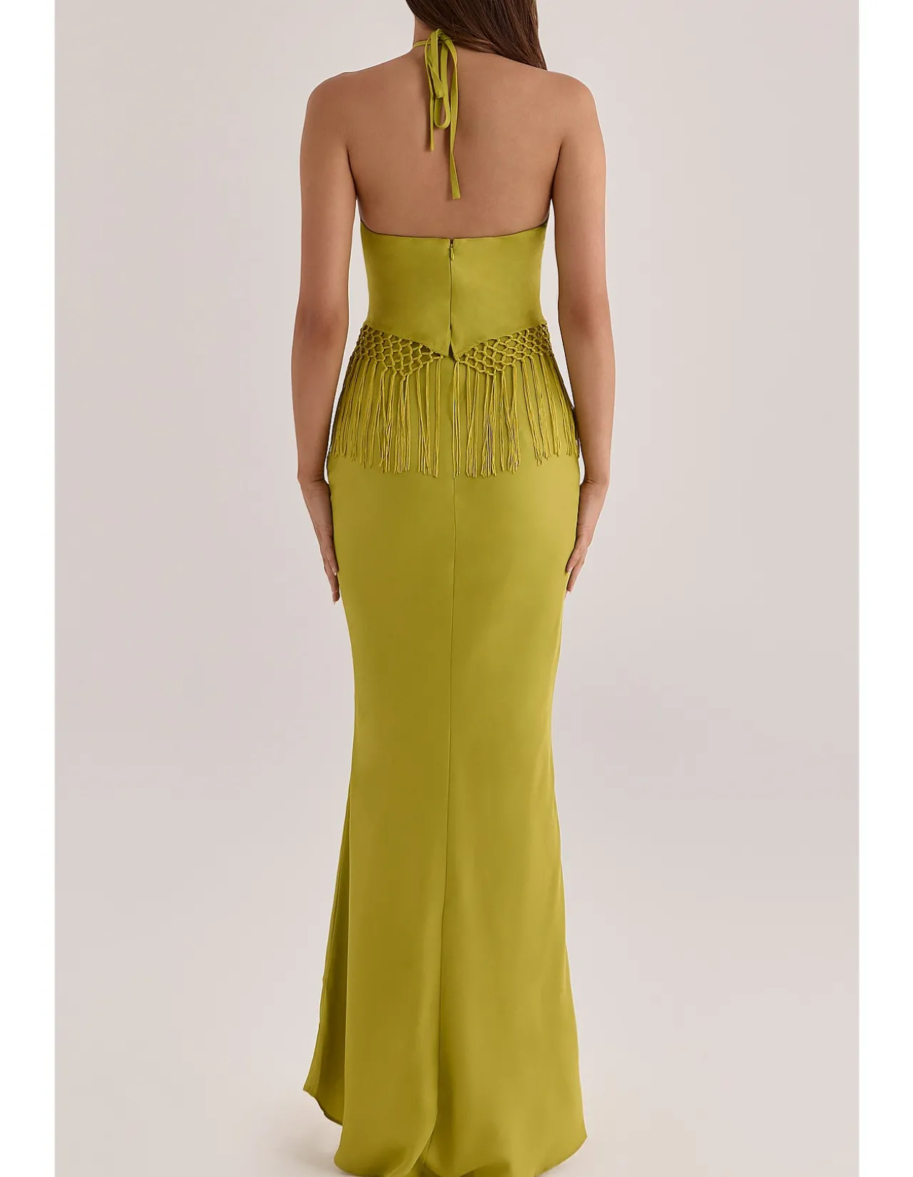 SAREENA HALTER NECK MAXI DRESS
