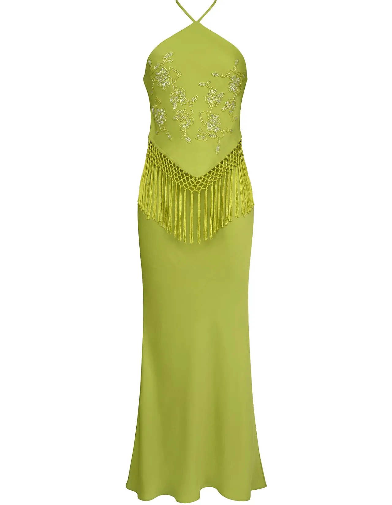 SAREENA HALTER NECK MAXI DRESS