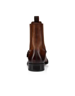 SARTOSEA FLAT CALF PATINE HAVANE