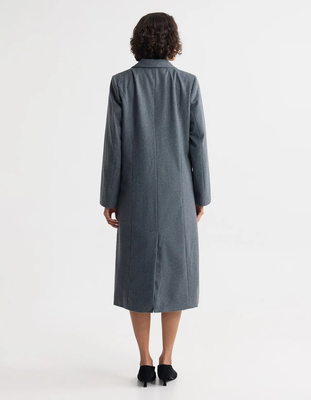 SASKIA D/B WOOL RICH COAT