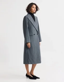 SASKIA D/B WOOL RICH COAT