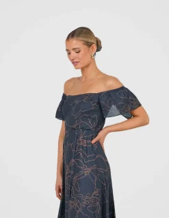SAVANNAH OFF SHOULDER GOWN