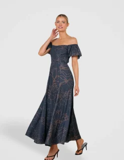 SAVANNAH OFF SHOULDER GOWN