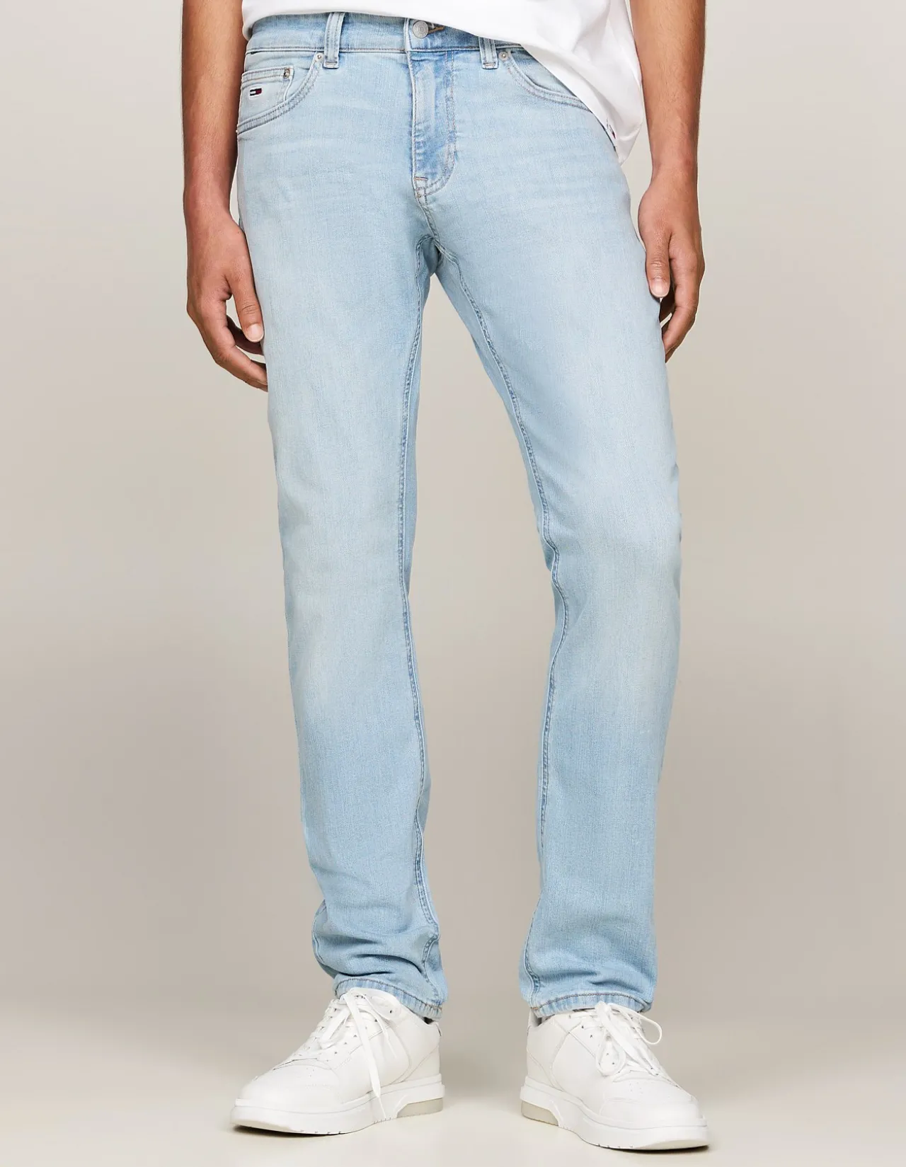 Scanton Faded Slim Light Wash Jeans
