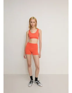 SCOOP WOOL CROP - PAPAYA