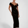 SCOTIA OFF SHOULDER GOWN