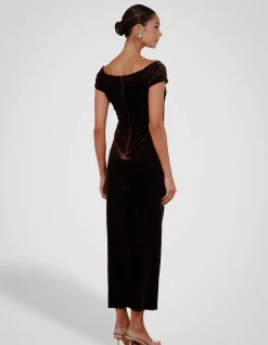 SCOTIA OFF SHOULDER GOWN