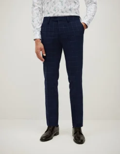 Sebastian Windowpane Check Tailored Pant
