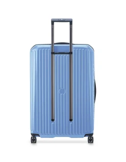Securitime 77cm Expandable Extra Large Suitcase Lavender Blue