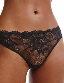 Seductive Comfort Lotus Floral Thong