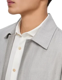 SETH WOOL FLANNEL SUIT JACKET