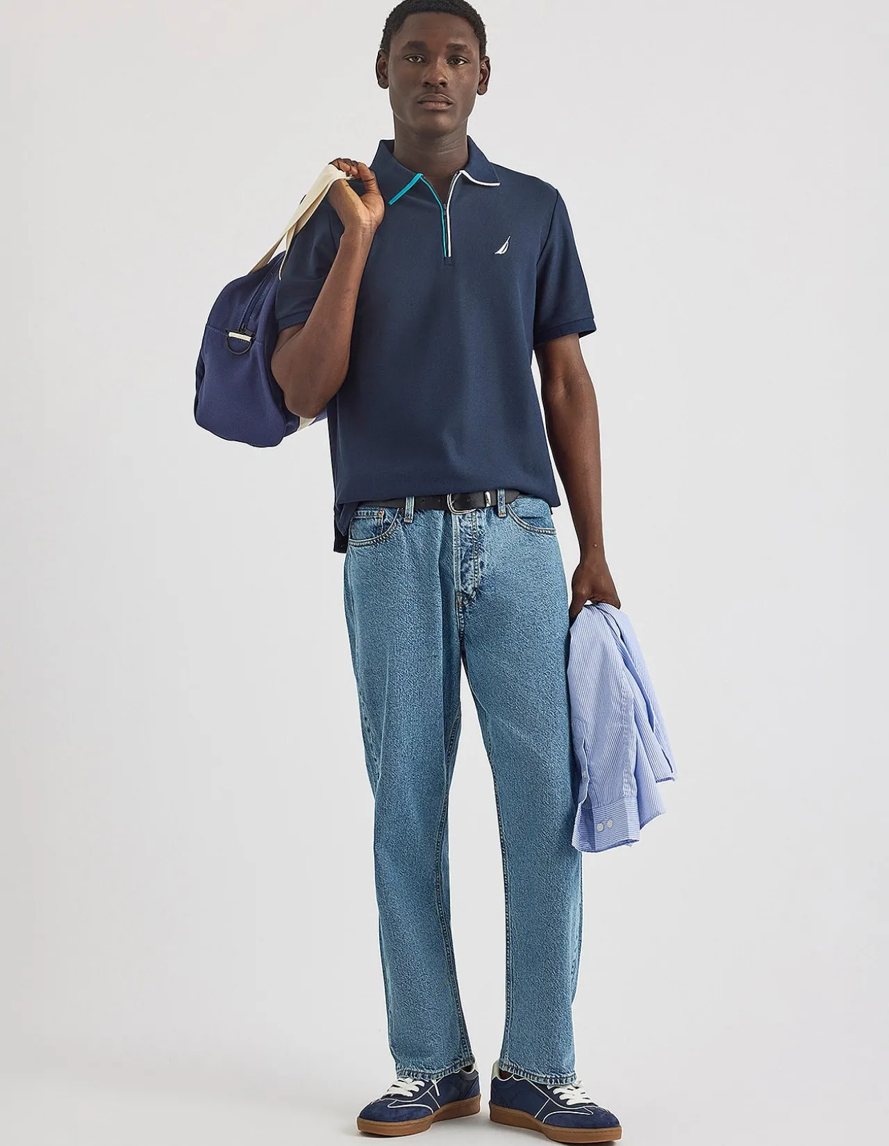SETON REGULAR FIT POLO SHIRT DARK NAVY