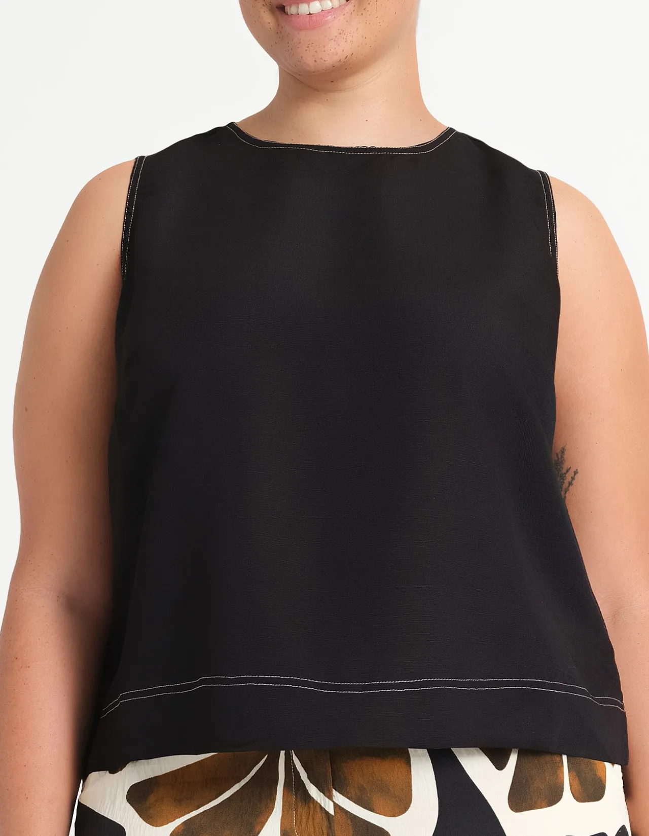 SHAE LINEN TANK TOP