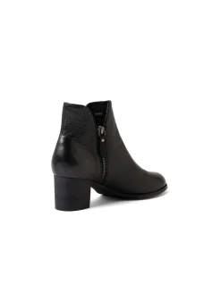 SHAINE BLACK LEATHER