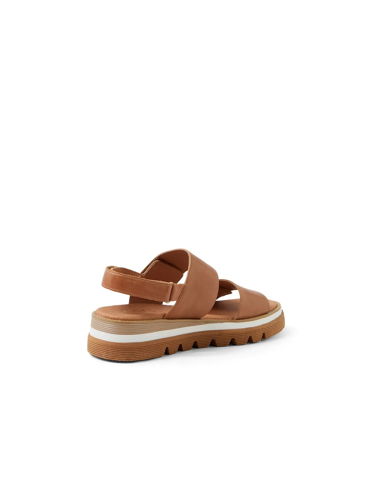 Shani Leather Platform Strap Sandals
