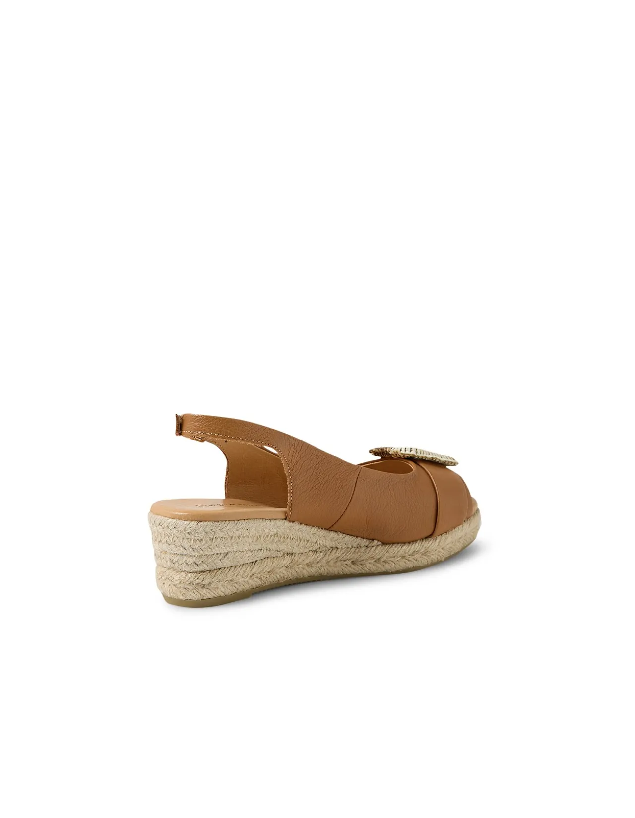 Sheba Rope Wedge Slingback Sandals